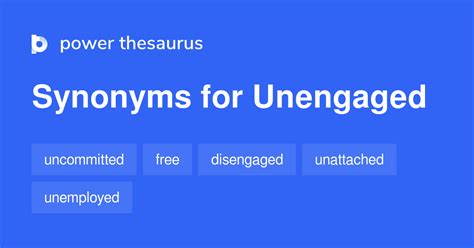 unengaged synonym|another word for not involved.